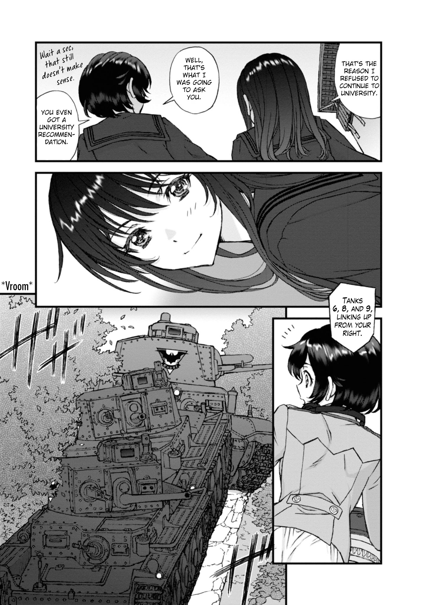 Girls Und Panzer - The Fir Tree And The Iron-Winged Witch Chapter 8 #2