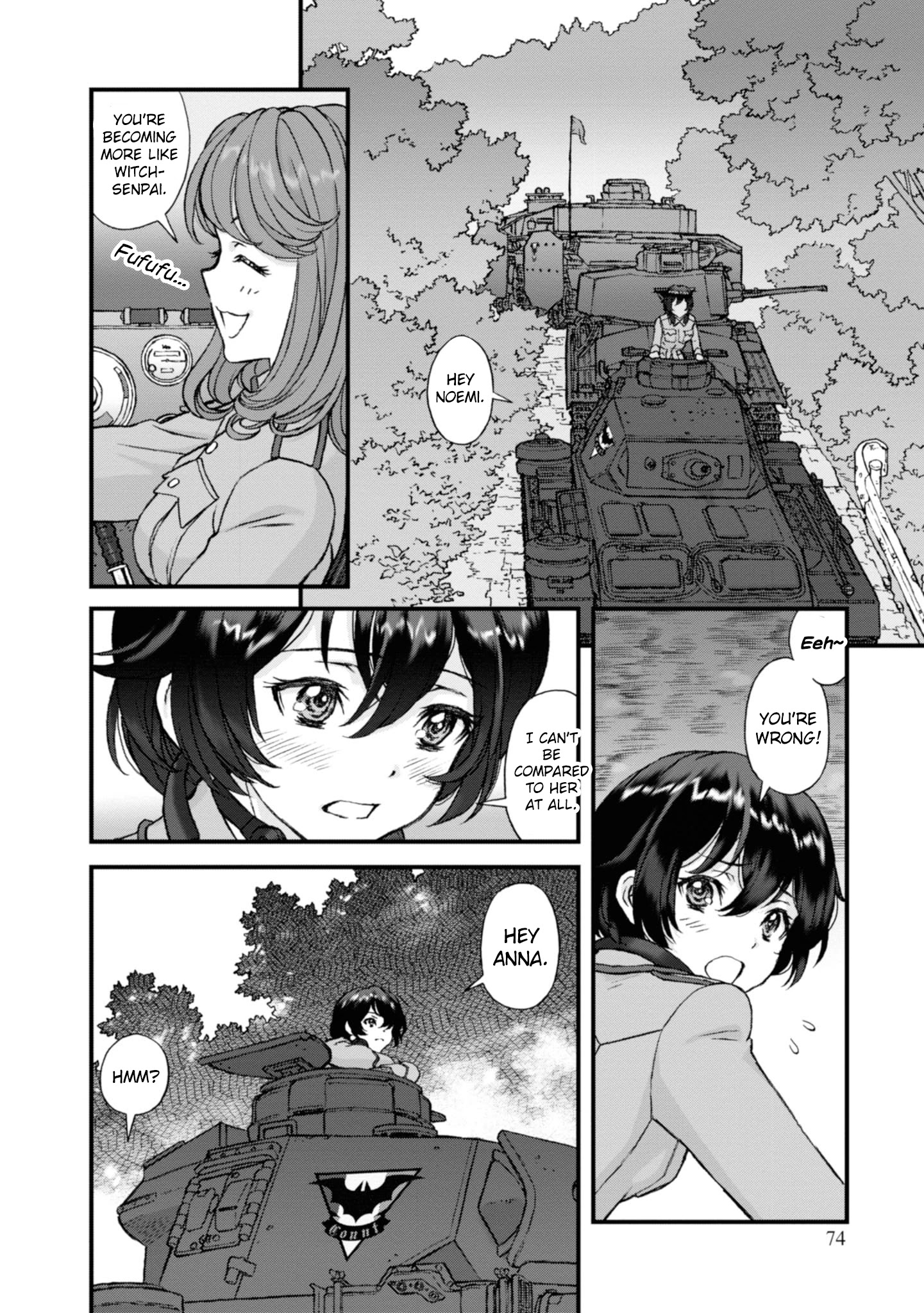 Girls Und Panzer - The Fir Tree And The Iron-Winged Witch Chapter 6 #3