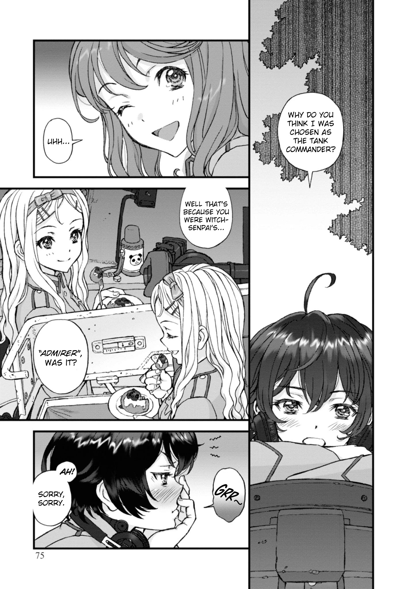 Girls Und Panzer - The Fir Tree And The Iron-Winged Witch Chapter 6 #4