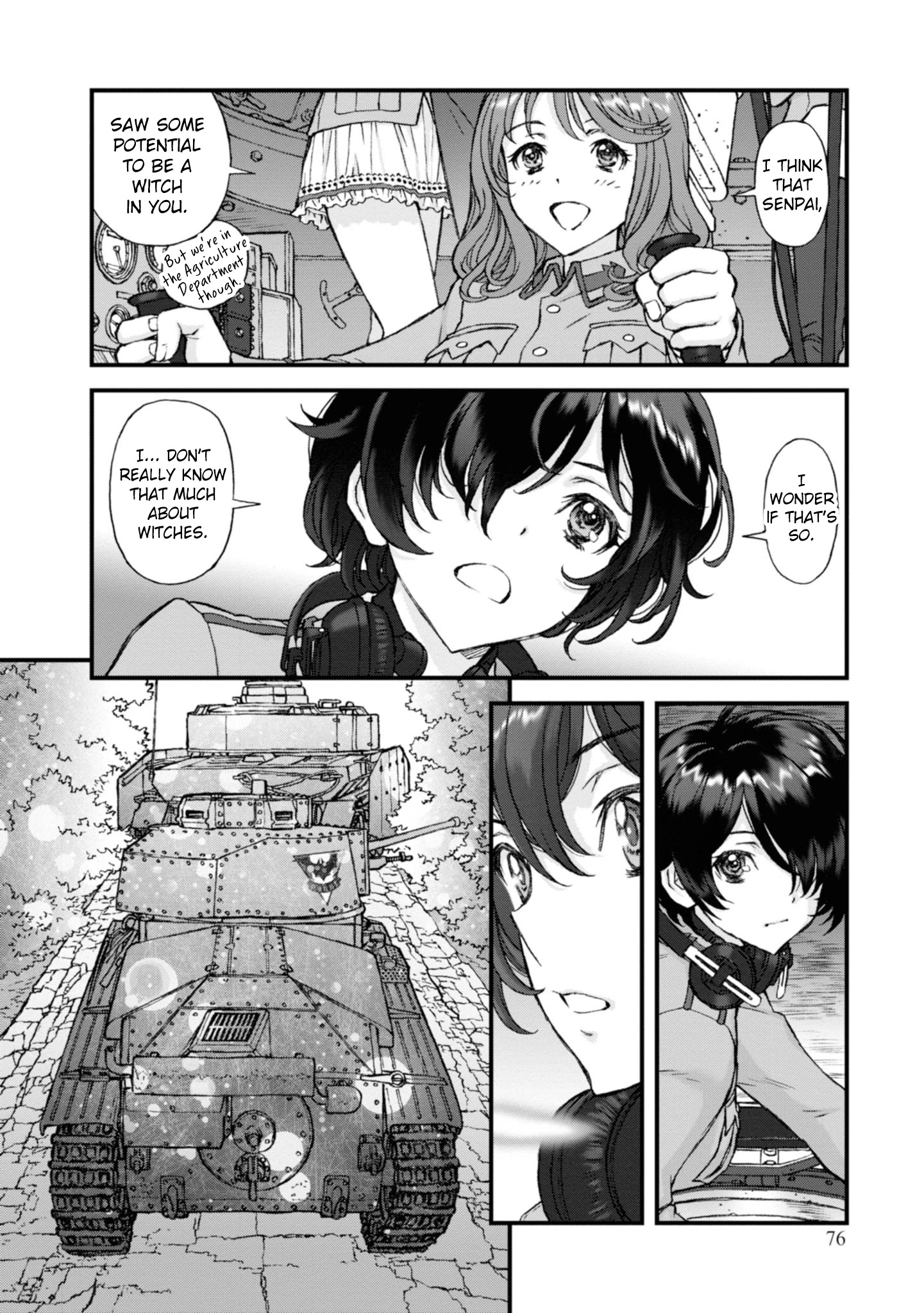 Girls Und Panzer - The Fir Tree And The Iron-Winged Witch Chapter 6 #5
