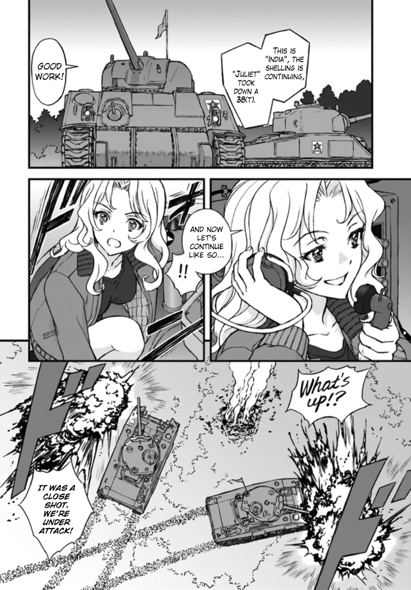 Girls Und Panzer - The Fir Tree And The Iron-Winged Witch Chapter 4 #10
