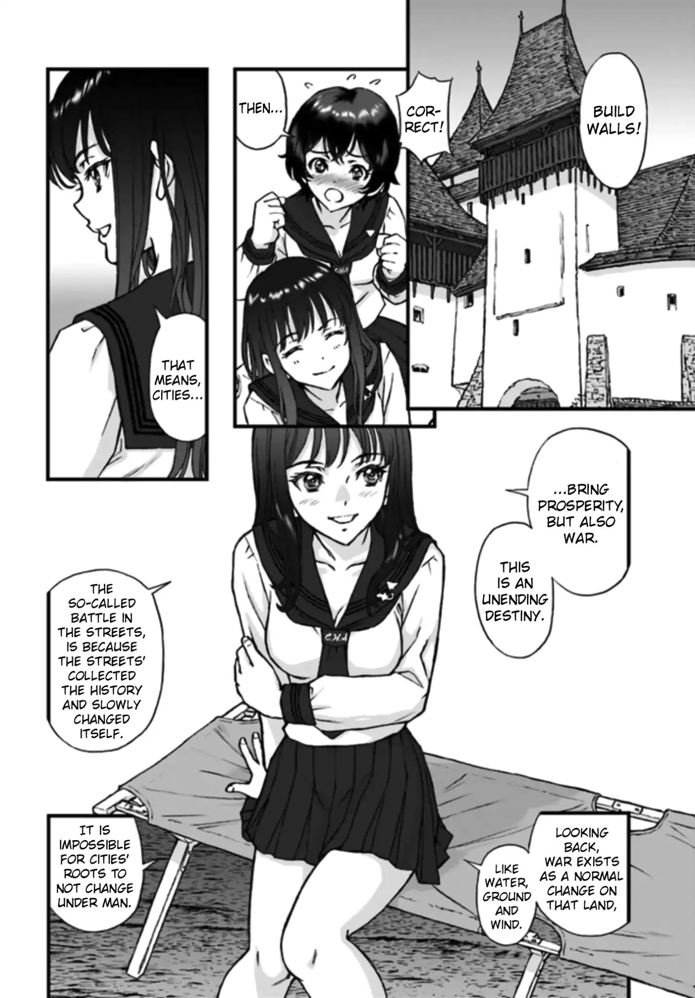 Girls Und Panzer - The Fir Tree And The Iron-Winged Witch Chapter 1 #3