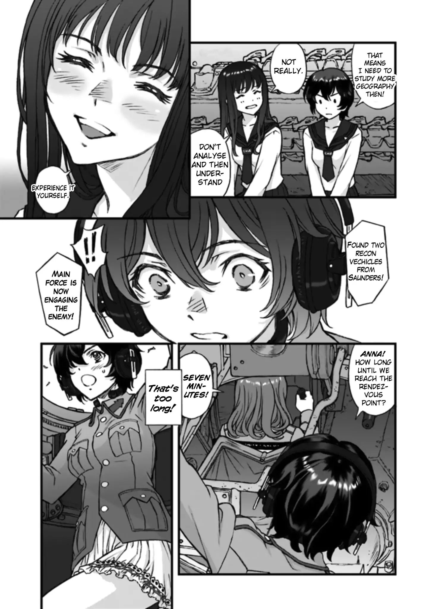 Girls Und Panzer - The Fir Tree And The Iron-Winged Witch Chapter 1 #4