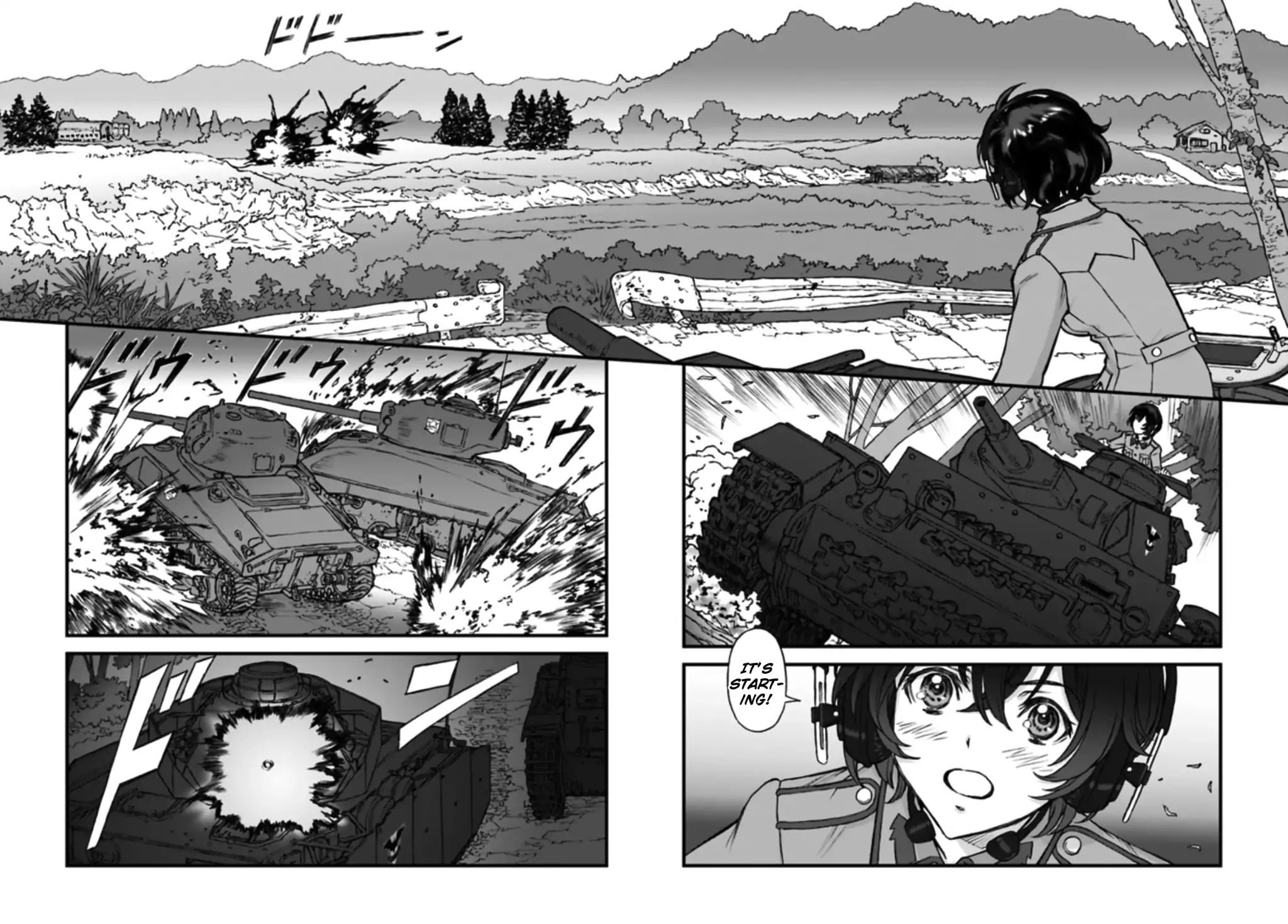 Girls Und Panzer - The Fir Tree And The Iron-Winged Witch Chapter 1 #5