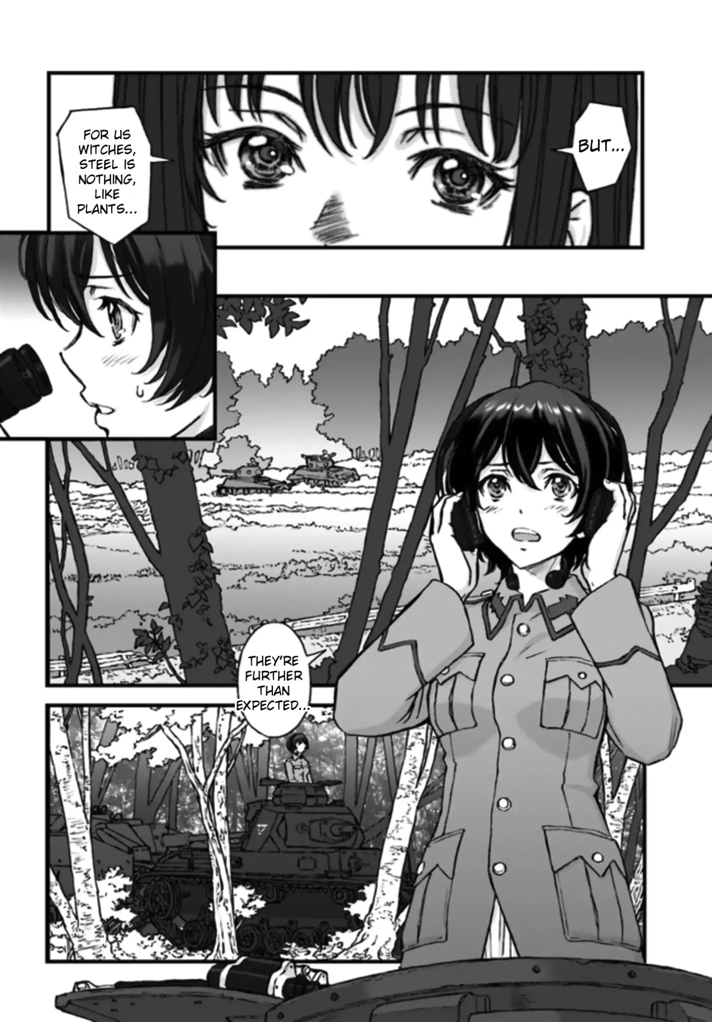 Girls Und Panzer - The Fir Tree And The Iron-Winged Witch Chapter 1 #9
