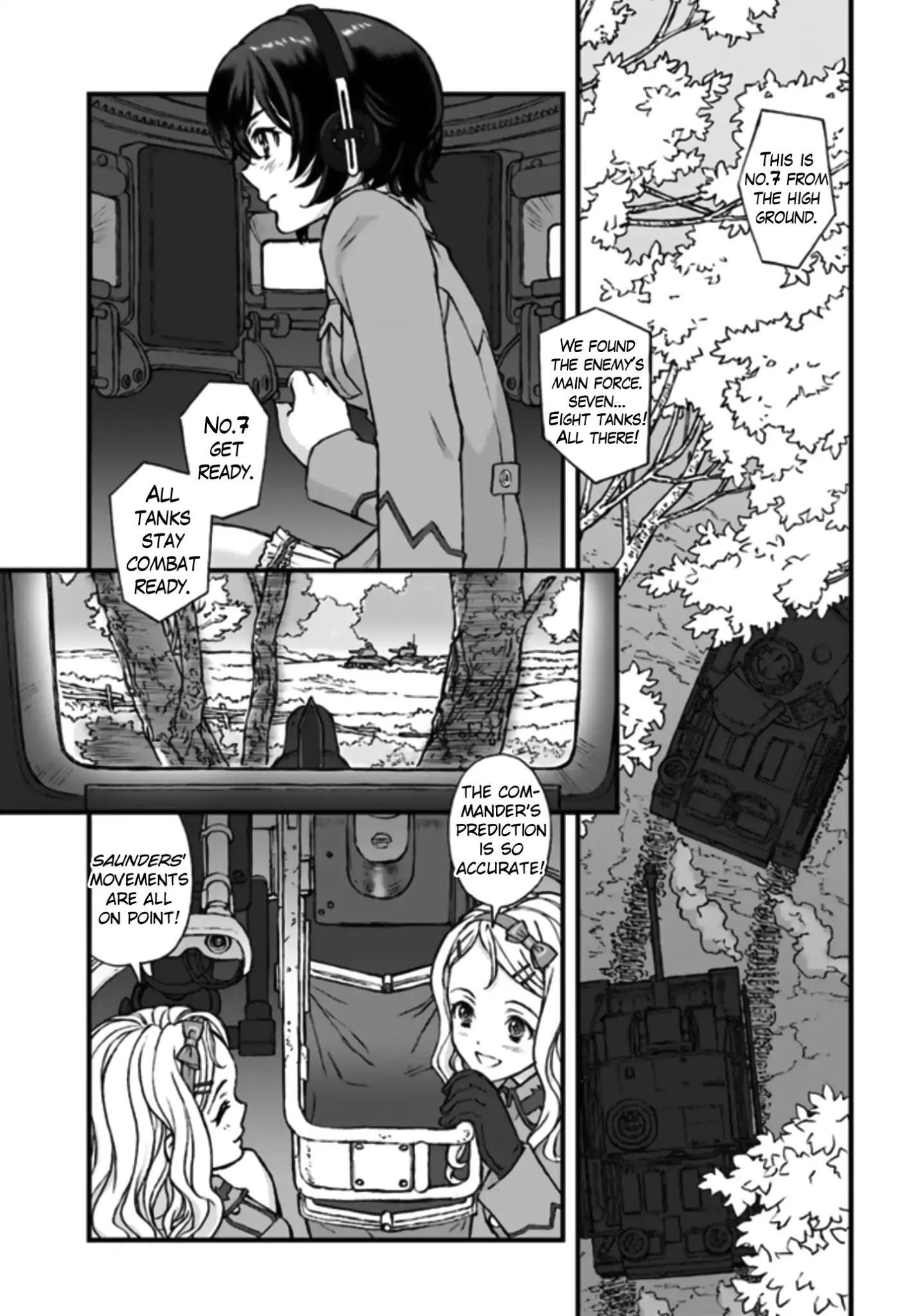 Girls Und Panzer - The Fir Tree And The Iron-Winged Witch Chapter 1 #12