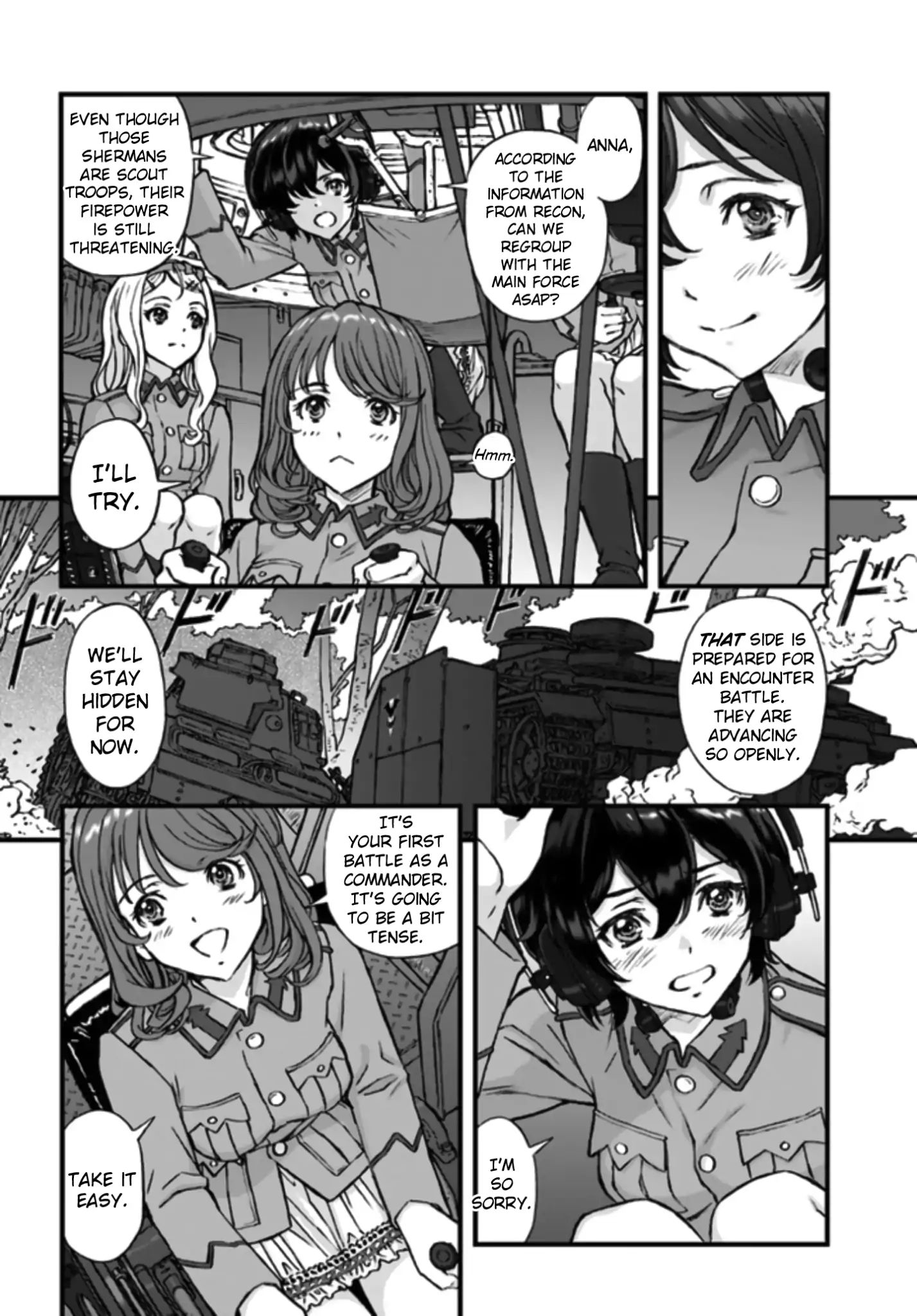Girls Und Panzer - The Fir Tree And The Iron-Winged Witch Chapter 1 #13
