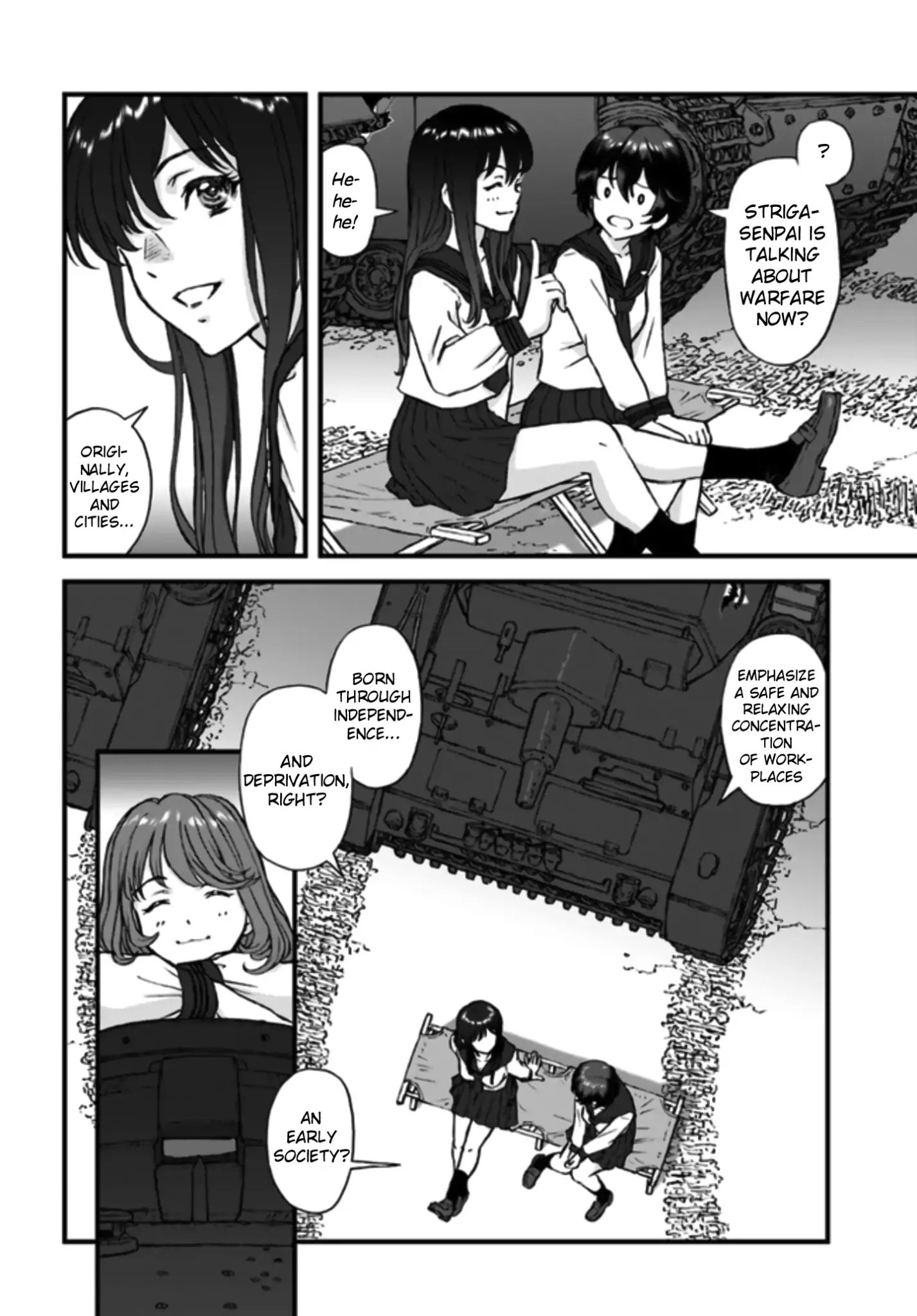 Girls Und Panzer - The Fir Tree And The Iron-Winged Witch Chapter 1 #15
