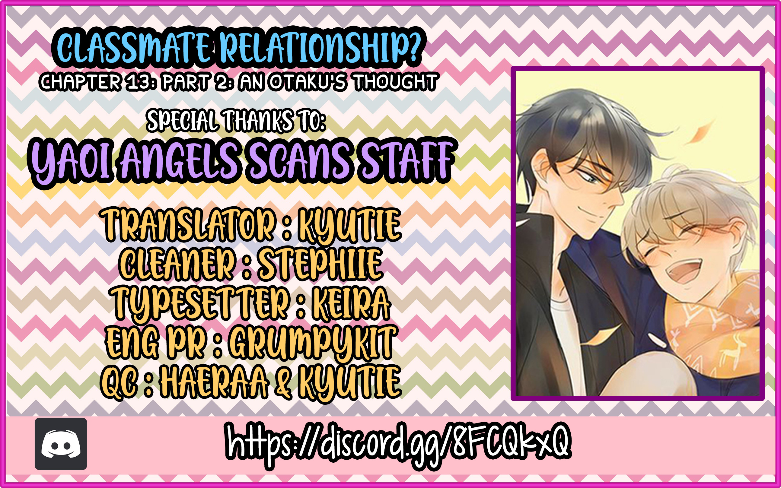 Classmate Relationship? Chapter 13.5 #1