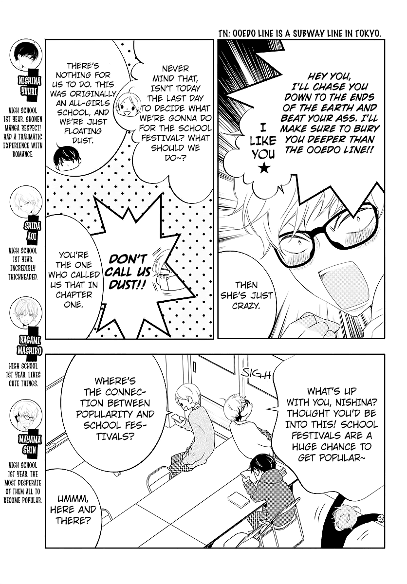 Koi Ni Mudaguchi Chapter 3 #3