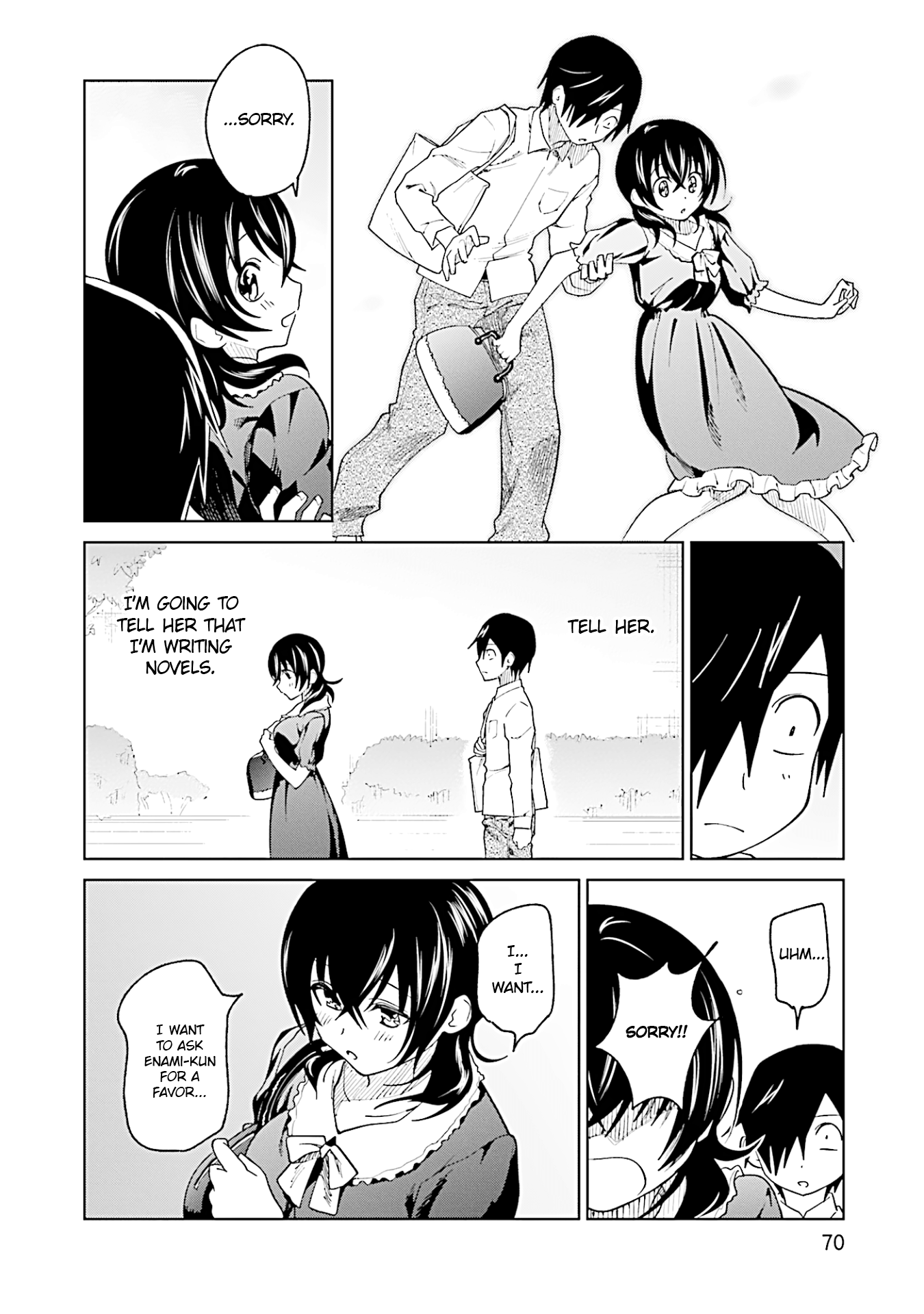 Enami-Kun Wa Ikiru No Ga Tsurai Chapter 11 #18