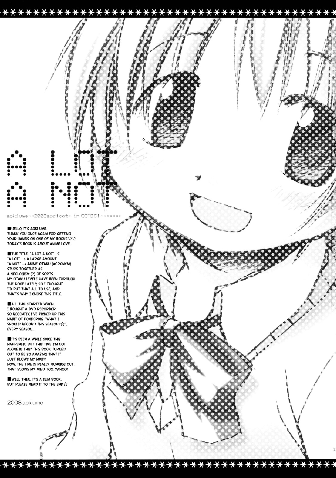 A Lot A Not Chapter 0 #2