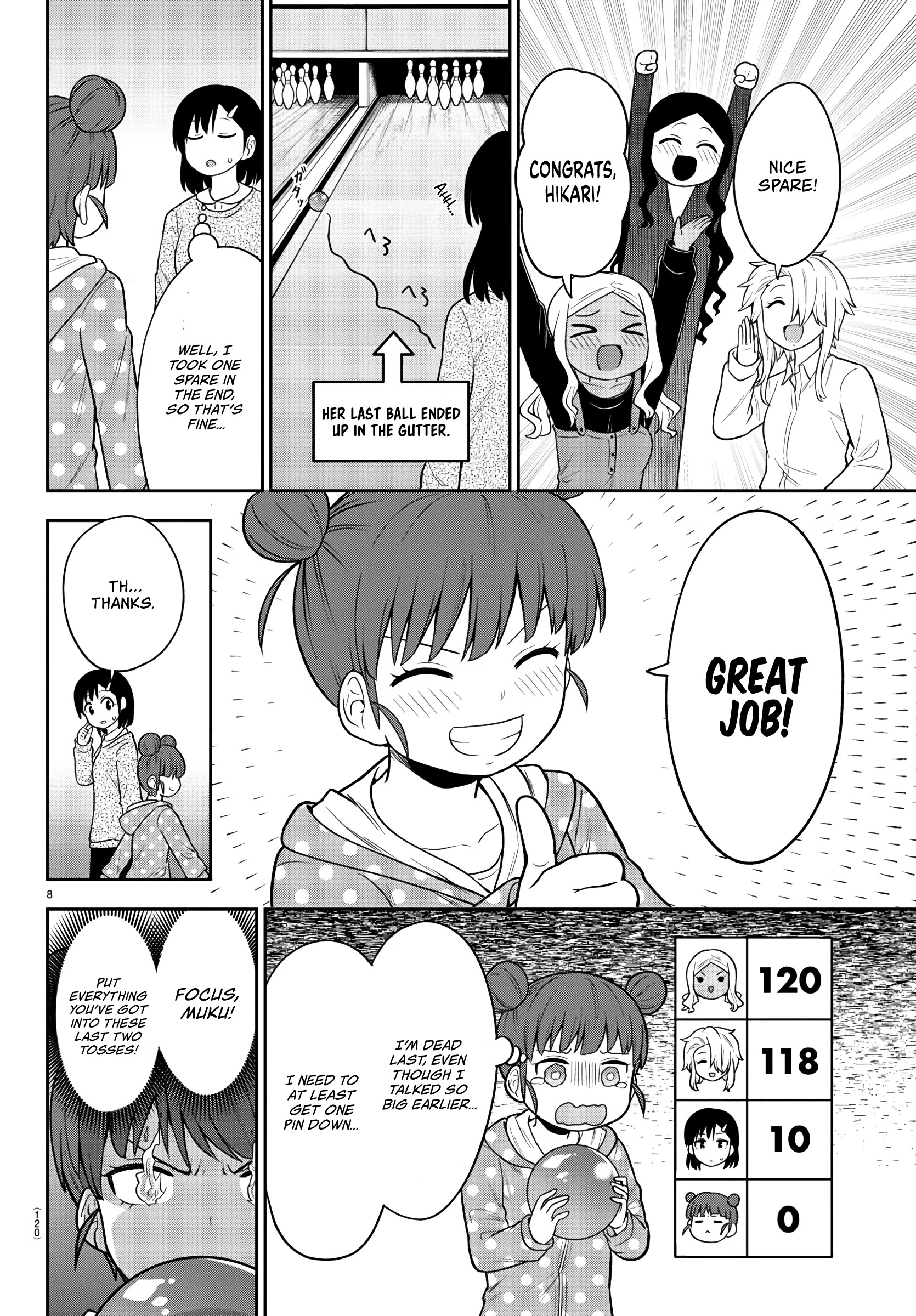 There's A Ghost Behind That Gyaru Chapter 24 #8