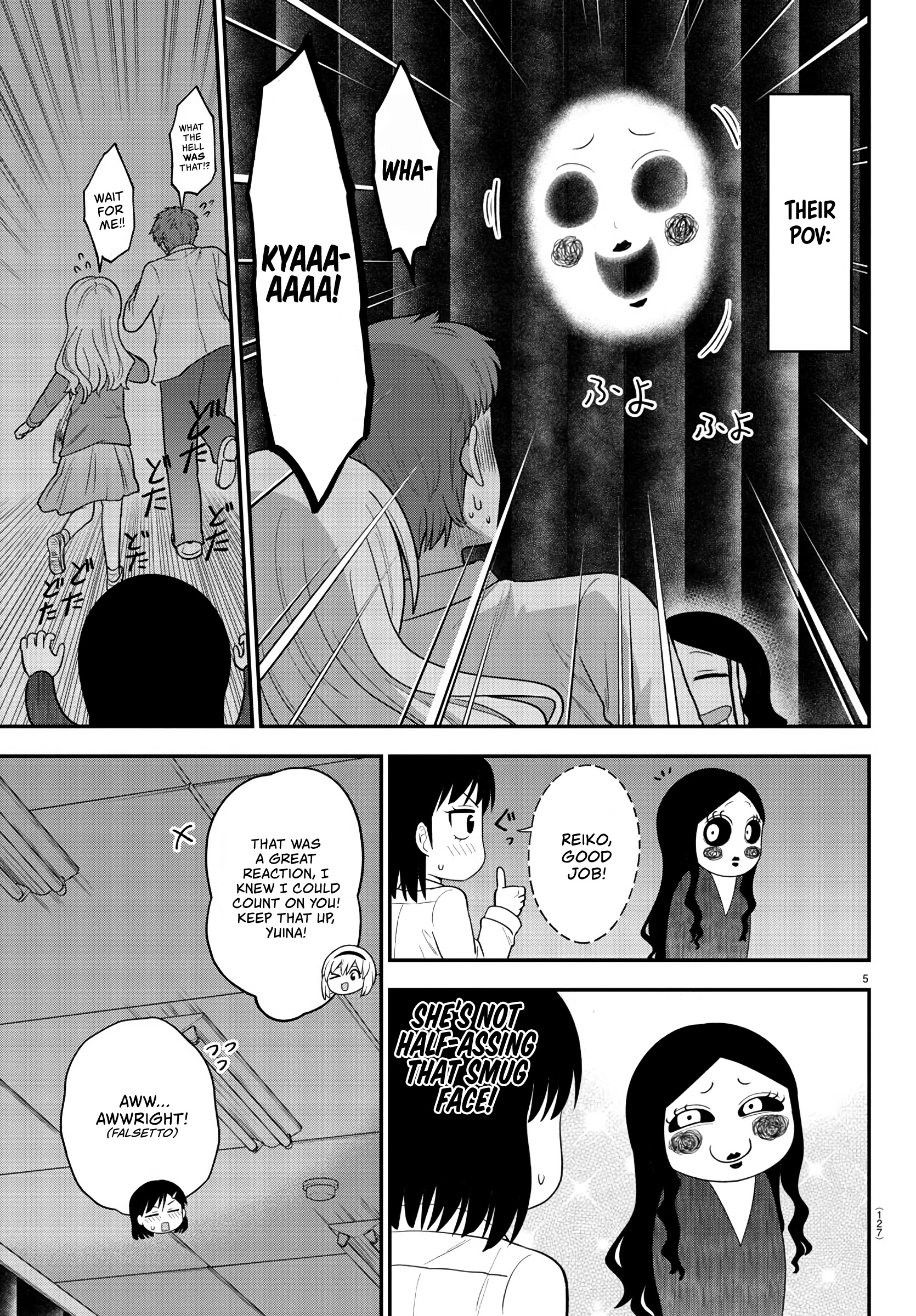 There's A Ghost Behind That Gyaru Chapter 22 #5