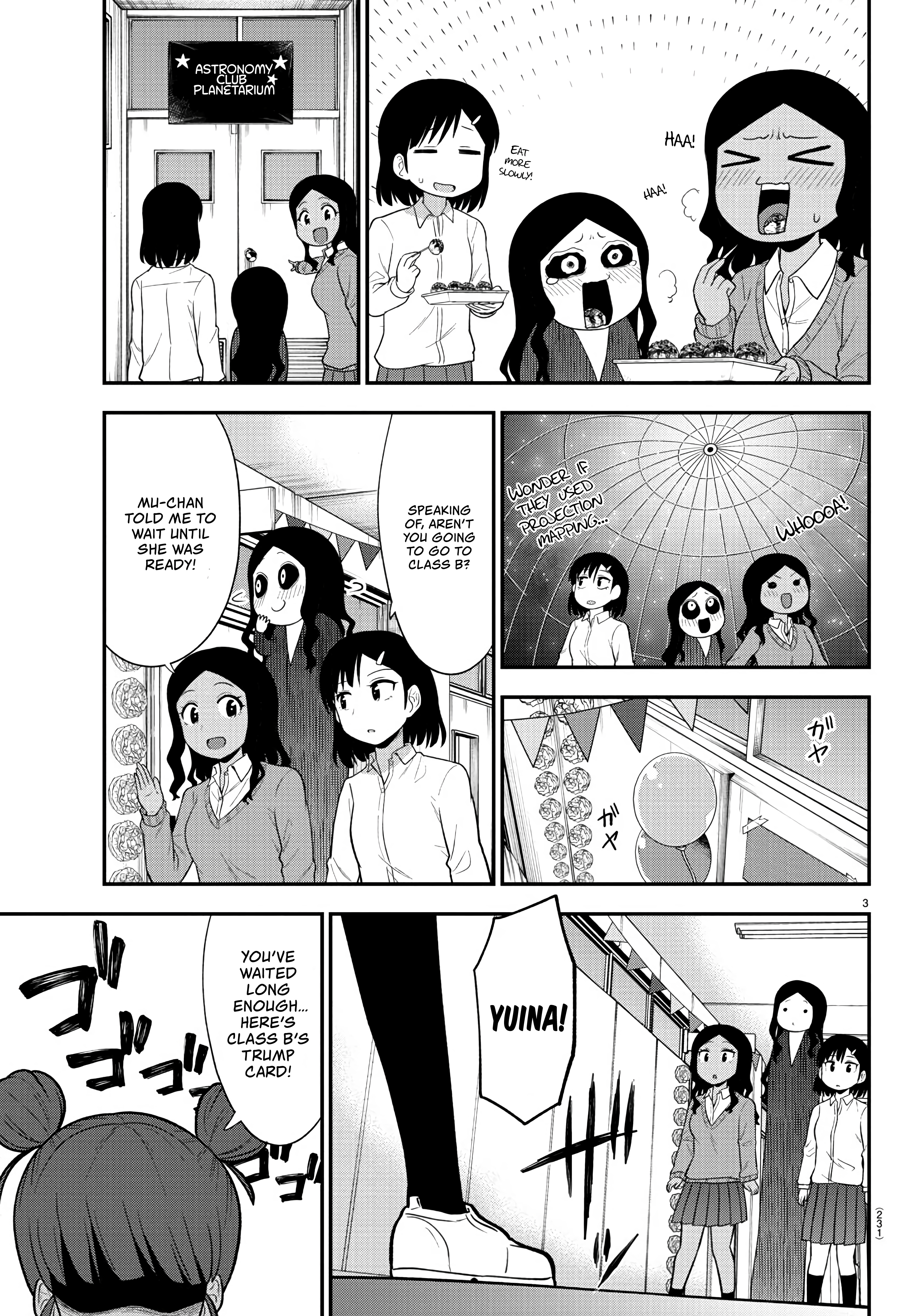 There's A Ghost Behind That Gyaru Chapter 21 #3
