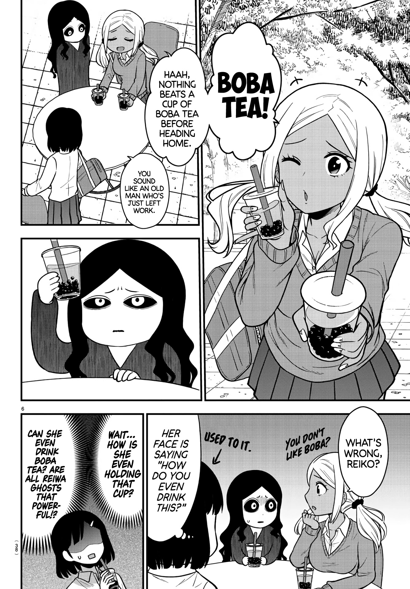 There's A Ghost Behind That Gyaru Chapter 2 #6