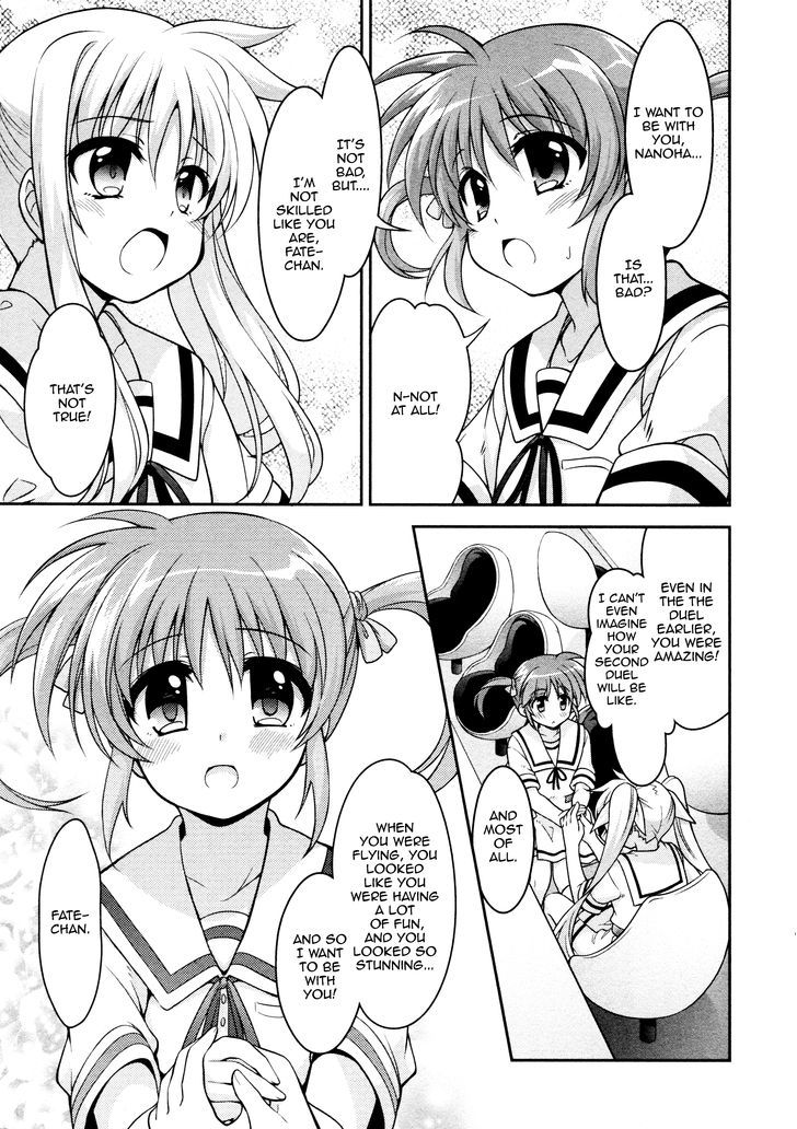 Mahou Shoujo Lyrical Nanoha Innocents Chapter 4 #8