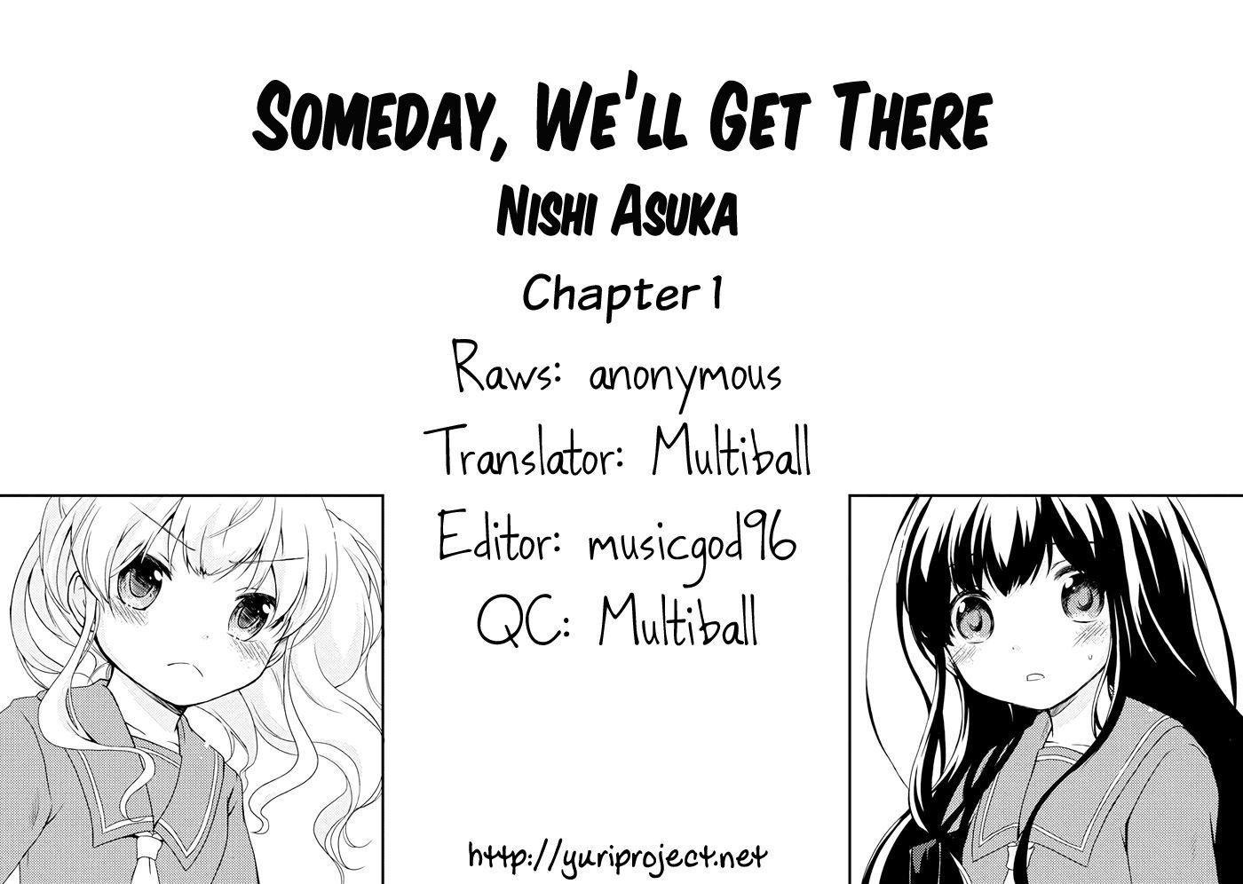 Someday, We'll Get There Chapter 1 #1