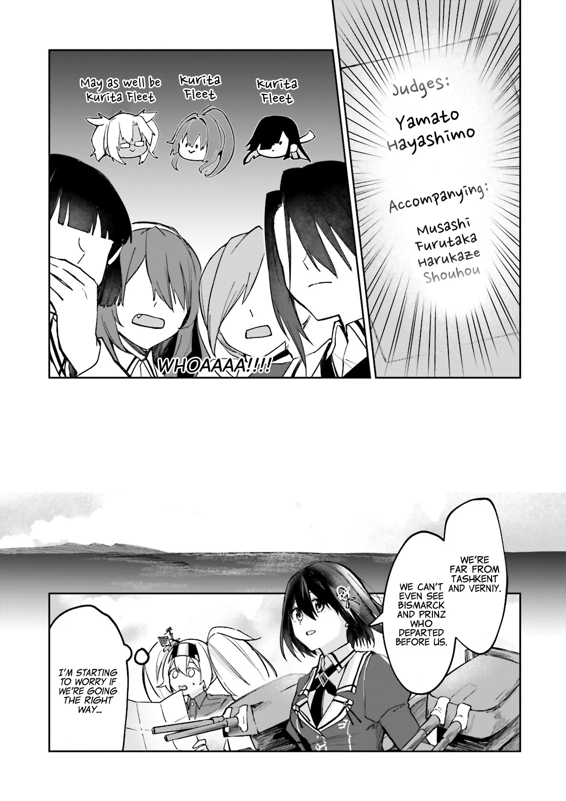 Kantai Collection -Kancolle- Tonight, Another "salute"! Chapter 23 #6