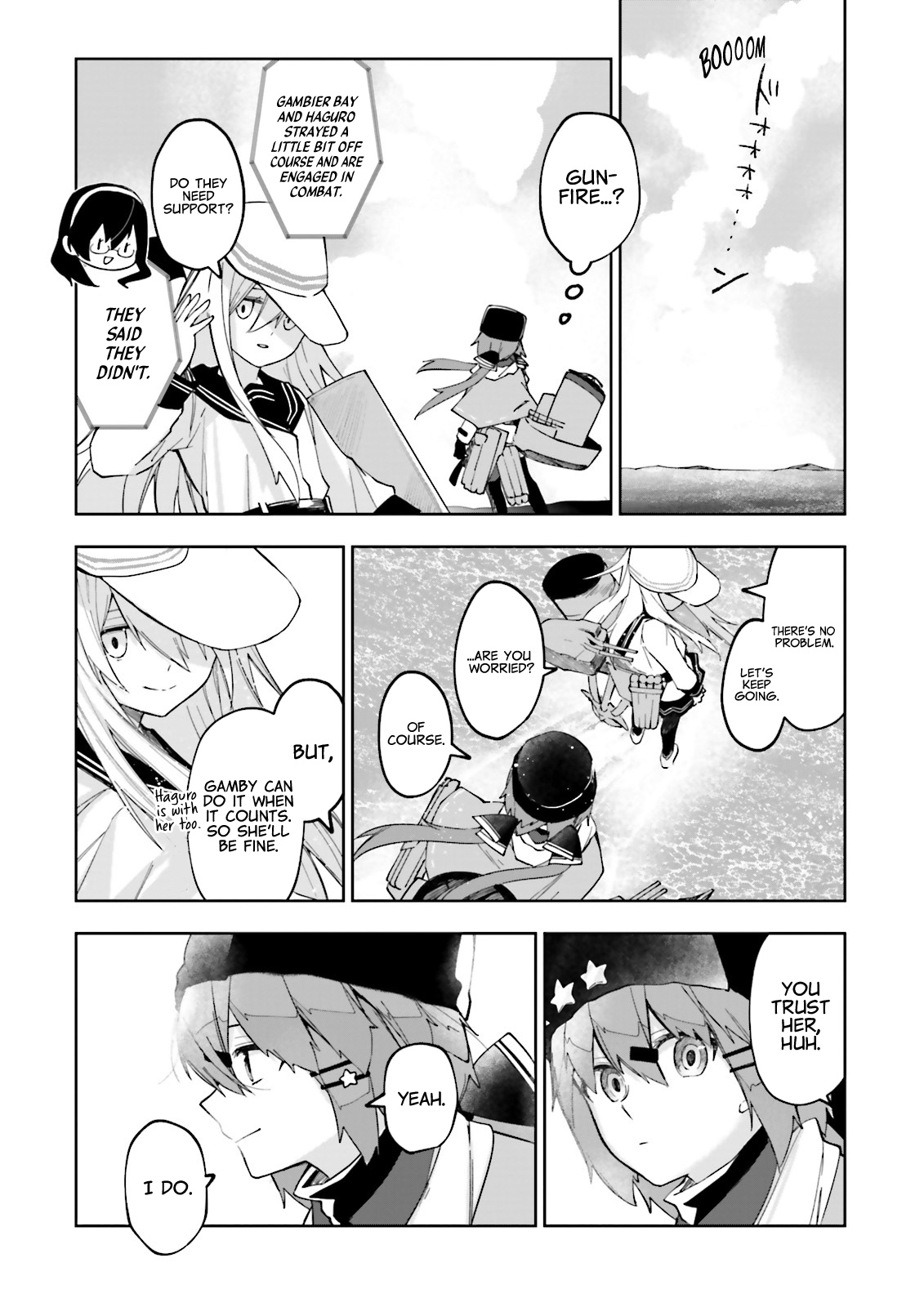 Kantai Collection -Kancolle- Tonight, Another "salute"! Chapter 23 #9
