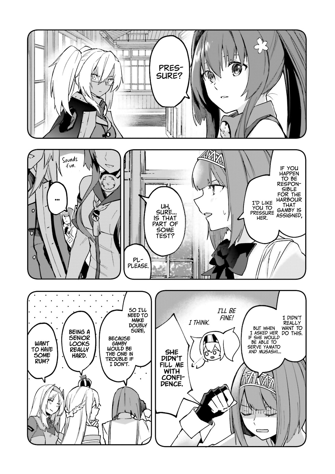 Kantai Collection -Kancolle- Tonight, Another "salute"! Chapter 23 #17