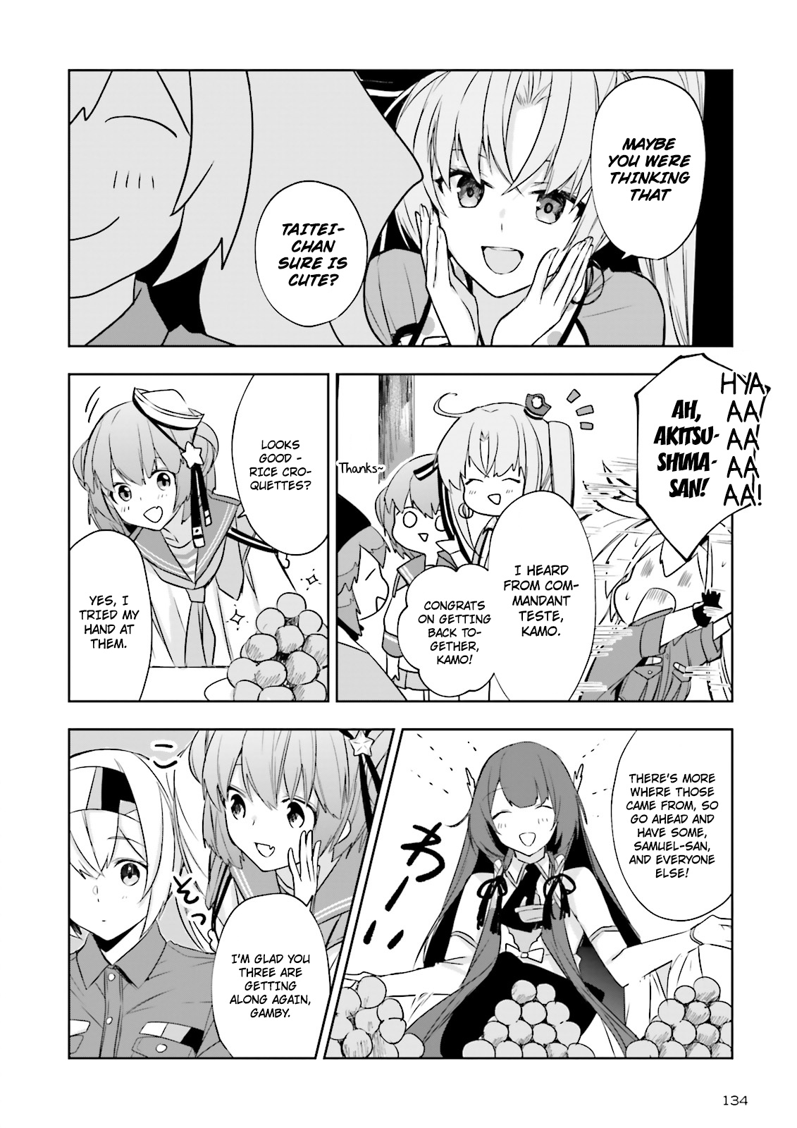 Kantai Collection -Kancolle- Tonight, Another "salute"! Chapter 7 #7