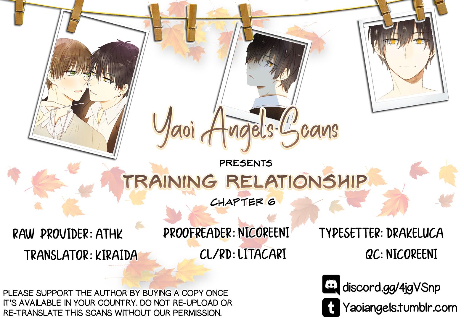 Training Relationship Chapter 6 #1