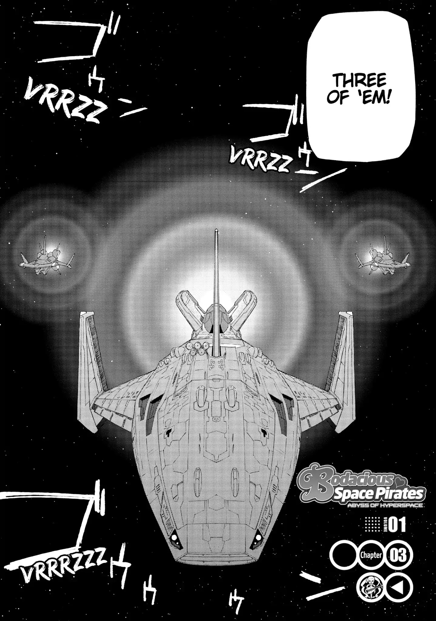 Moretsu Uchuu Kaizoku - Abyss Of Hyperspace - Akuu No Shinen Chapter 3 #3