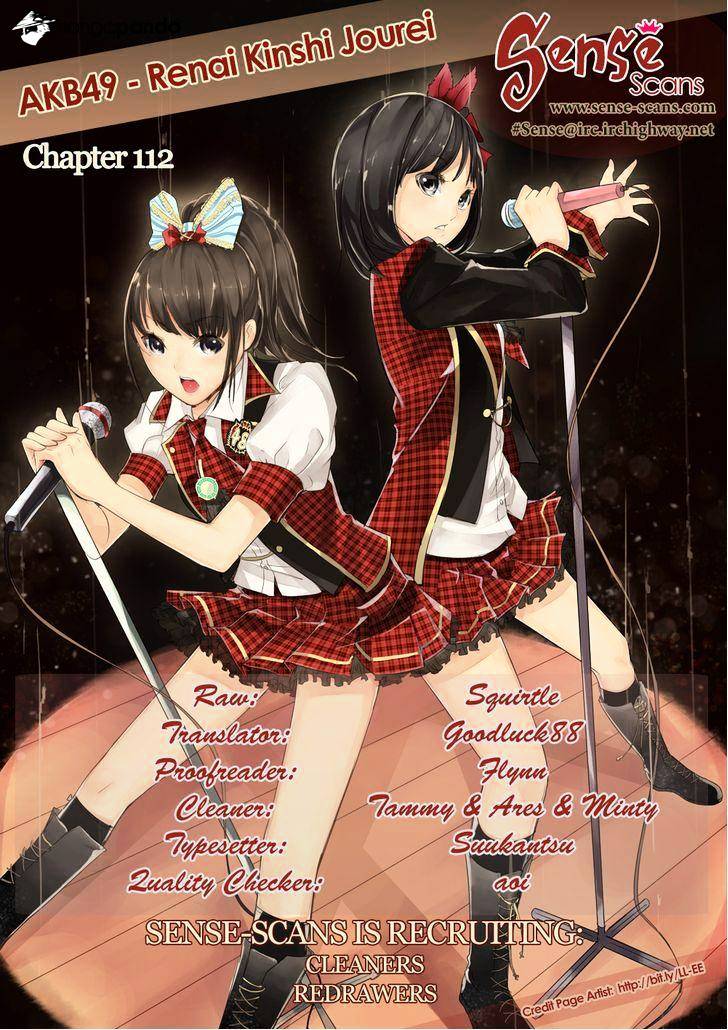 Akb49 - Renai Kinshi Jourei Chapter 112 #1