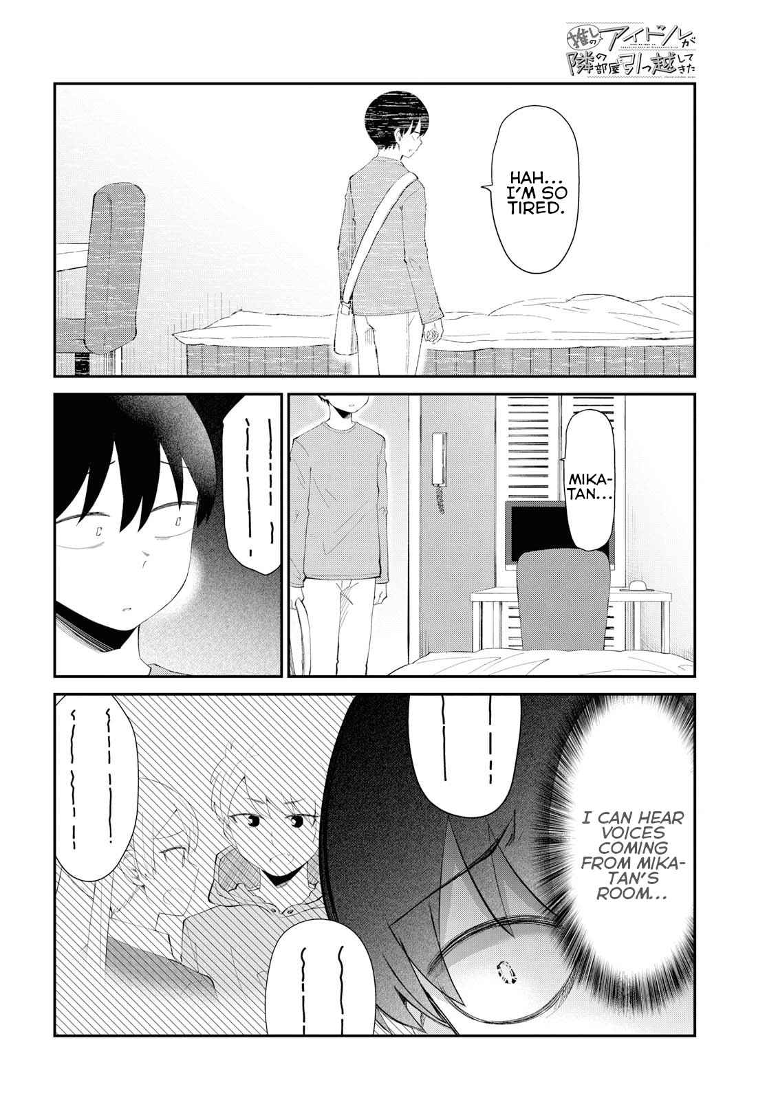 Oshi No Idol Ga Tonari No Heya Ni Hikkoshite Kita Chapter 6 #10