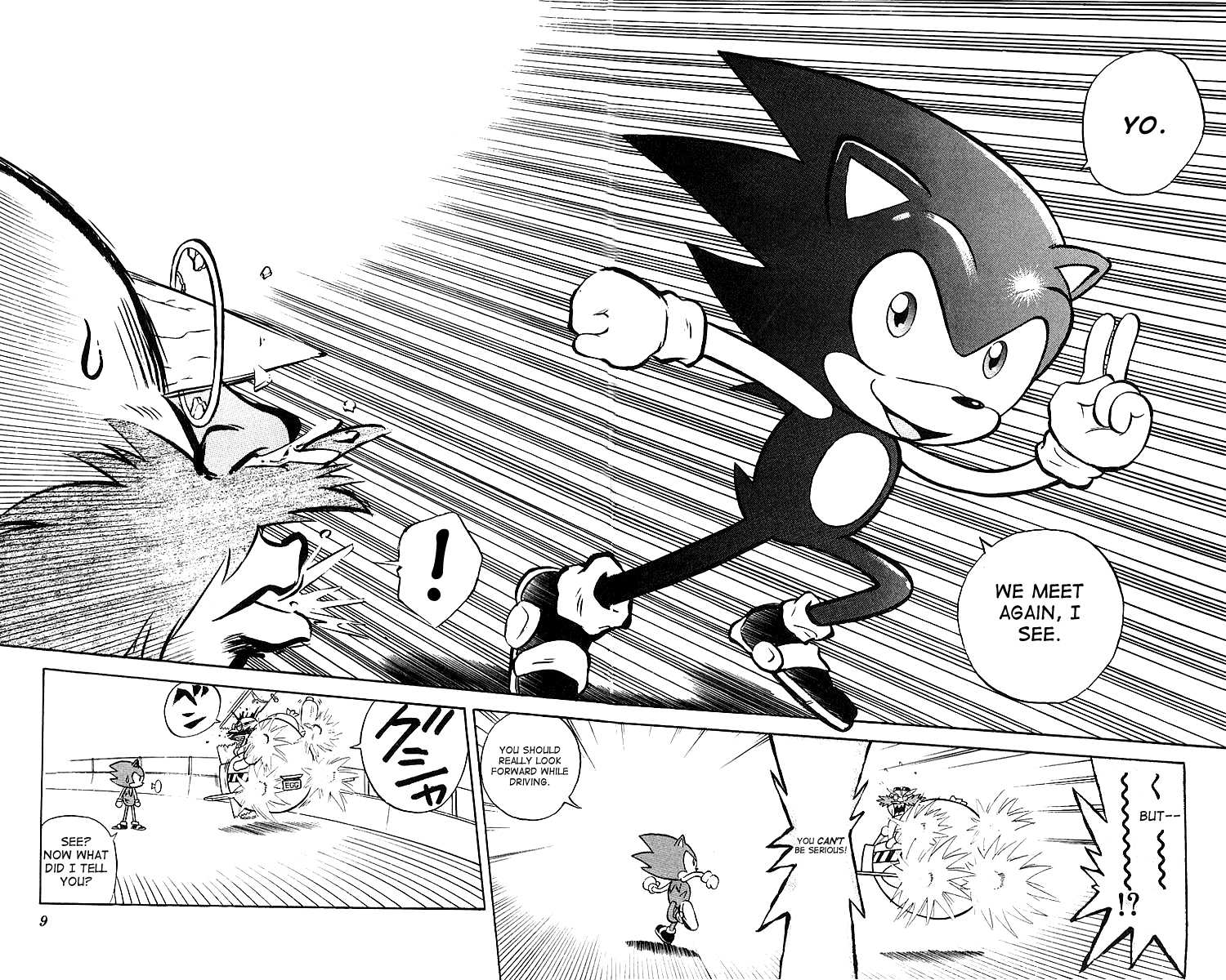 Dash & Spin Chousoku Sonic Chapter 1.2 #8