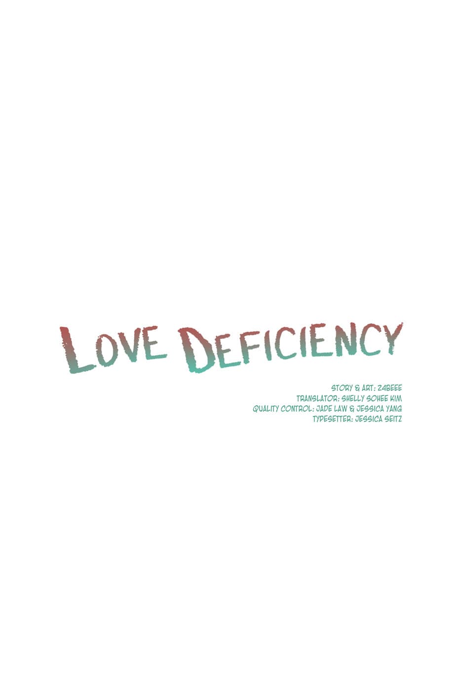 Love Deficiency Chapter 34 #1
