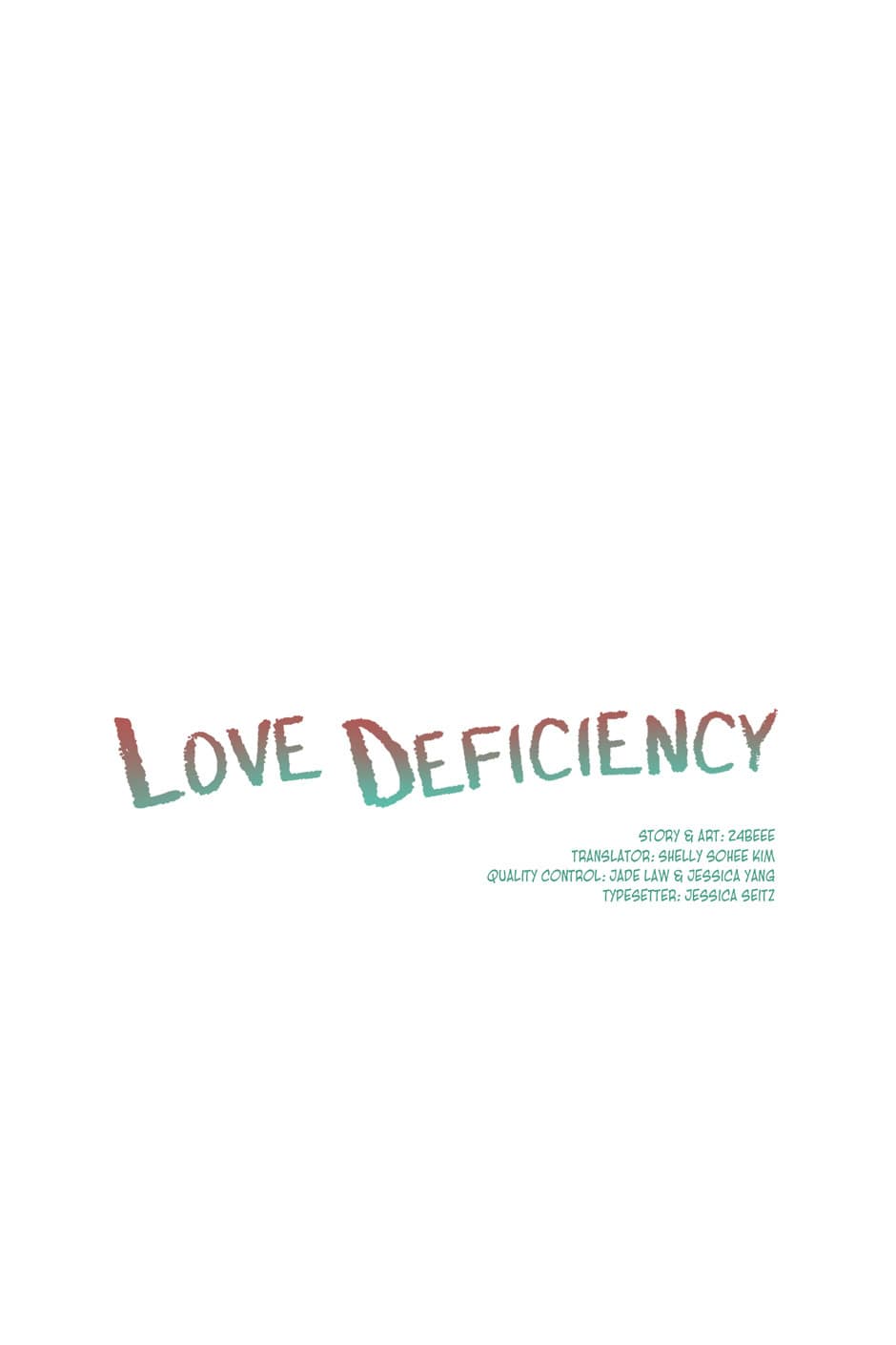 Love Deficiency Chapter 15 #3