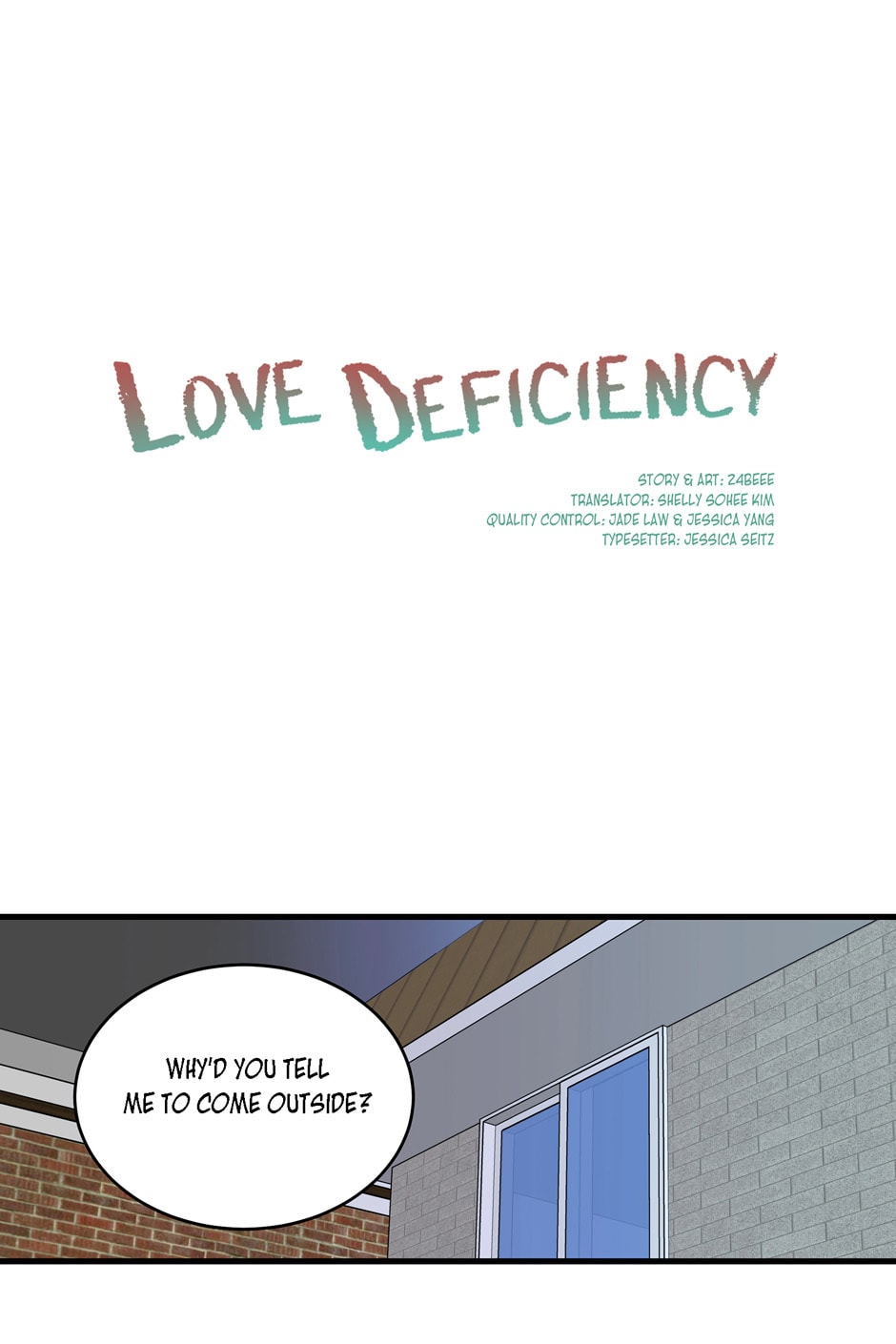 Love Deficiency Chapter 6 #3