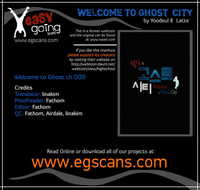 Welcome To Ghost City Chapter 0 #1