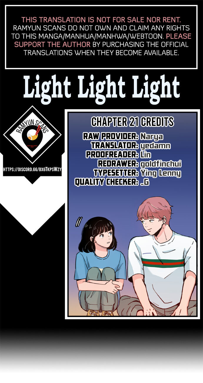Light Light Light Chapter 21 #1