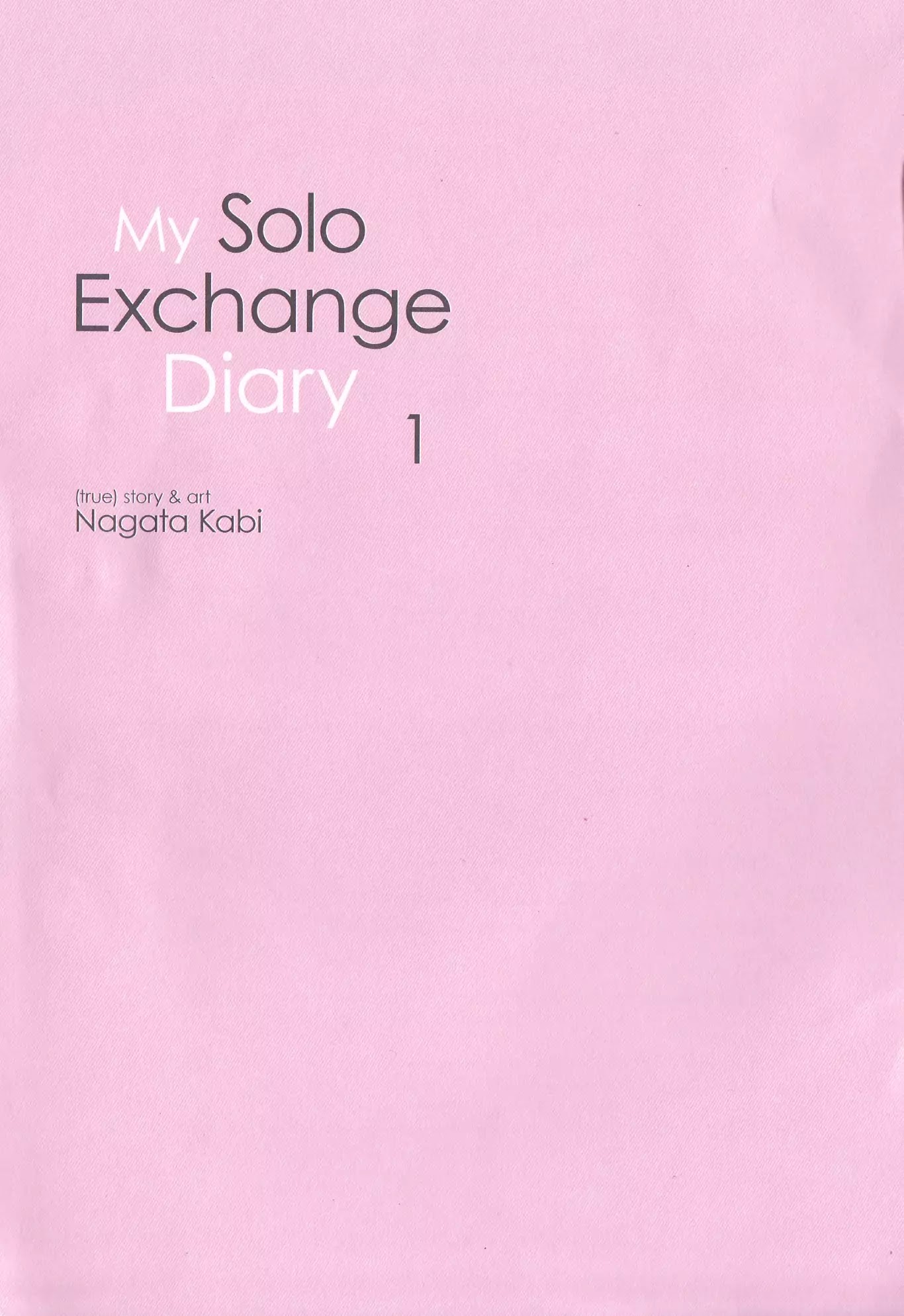 My Solo Exchange Diary Chapter 1 #2