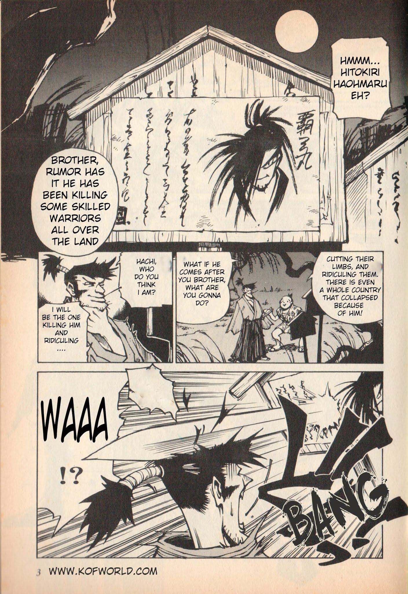 Samurai Spirits - Haoumaru Jigokuyuki Chapter 1 #3