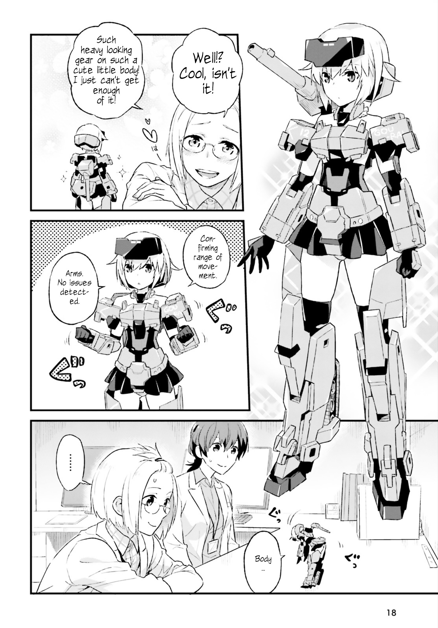 Frame Arms Girl: Lab Days Chapter 0 #11