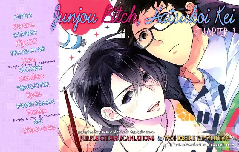 Junjou Bitch, Hatsukoi Kei Chapter 3 #4