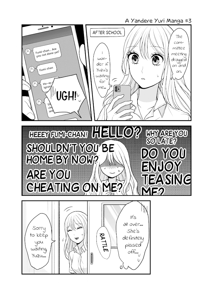 A Yandere Yuri Manga Chapter 3 #1