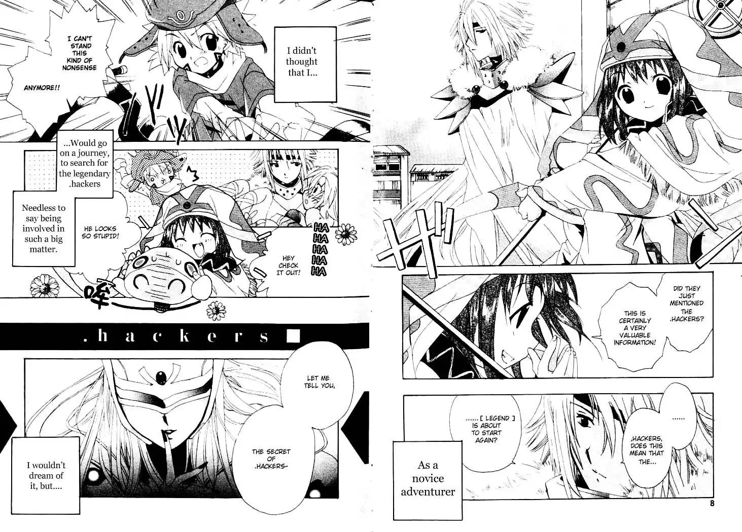 .hack//tasogare No Udewa Densetsu Chapter 1 #8