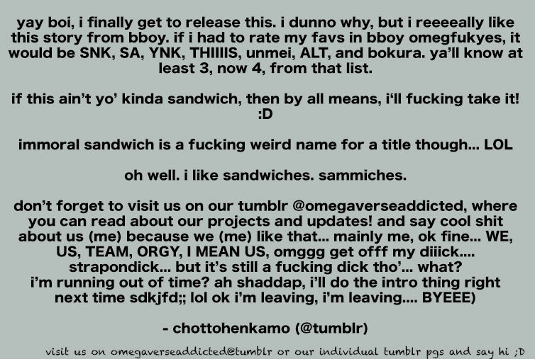 Immoral Sandwich Chapter 1 #1