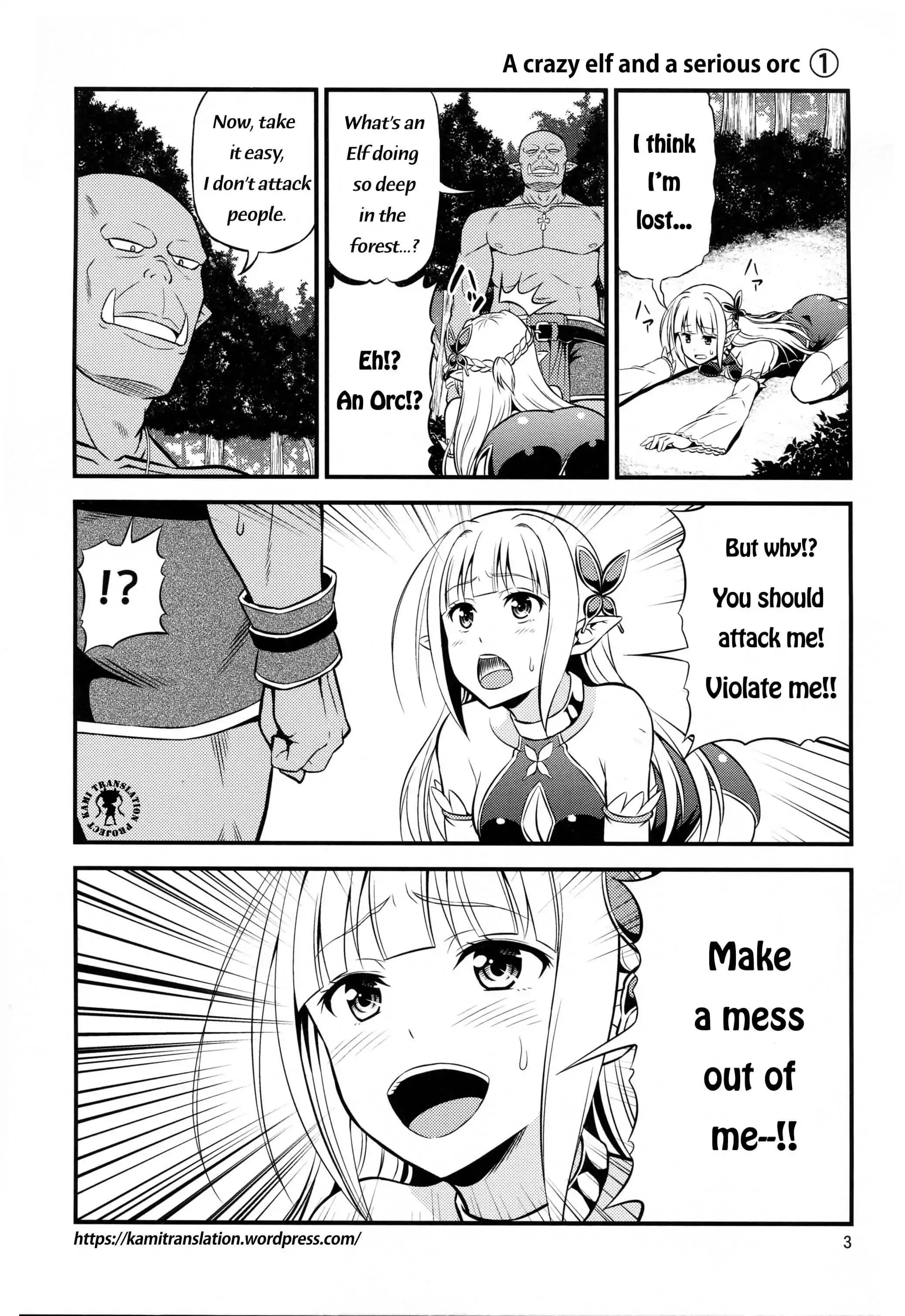 Hentai Elf To Majime Orc Chapter 1 #2