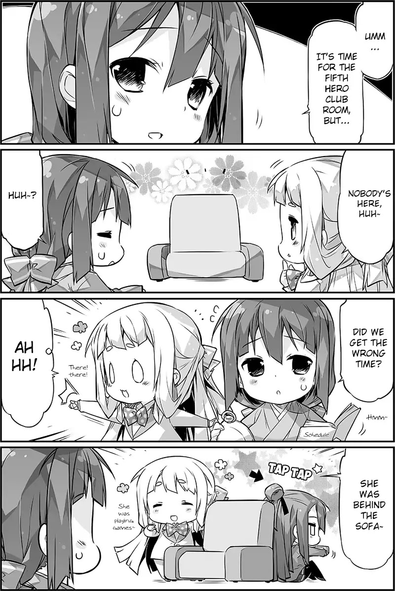 Nogi Wakaba Wa Yuusha De Aru 4-Koma Chapter 5 #1