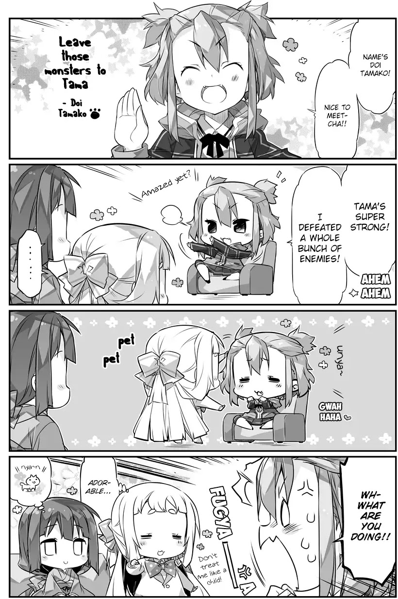 Nogi Wakaba Wa Yuusha De Aru 4-Koma Chapter 3 #1