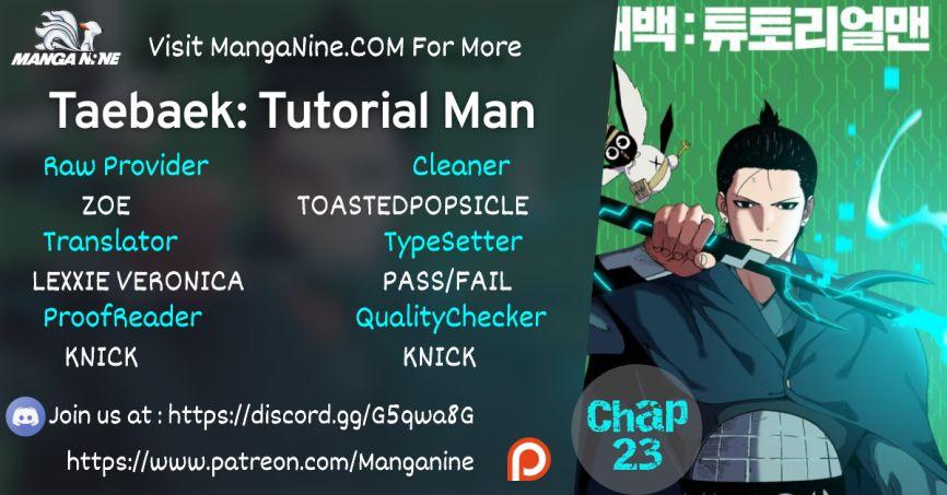 Taebaek: The Tutorial Man Chapter 23 #1