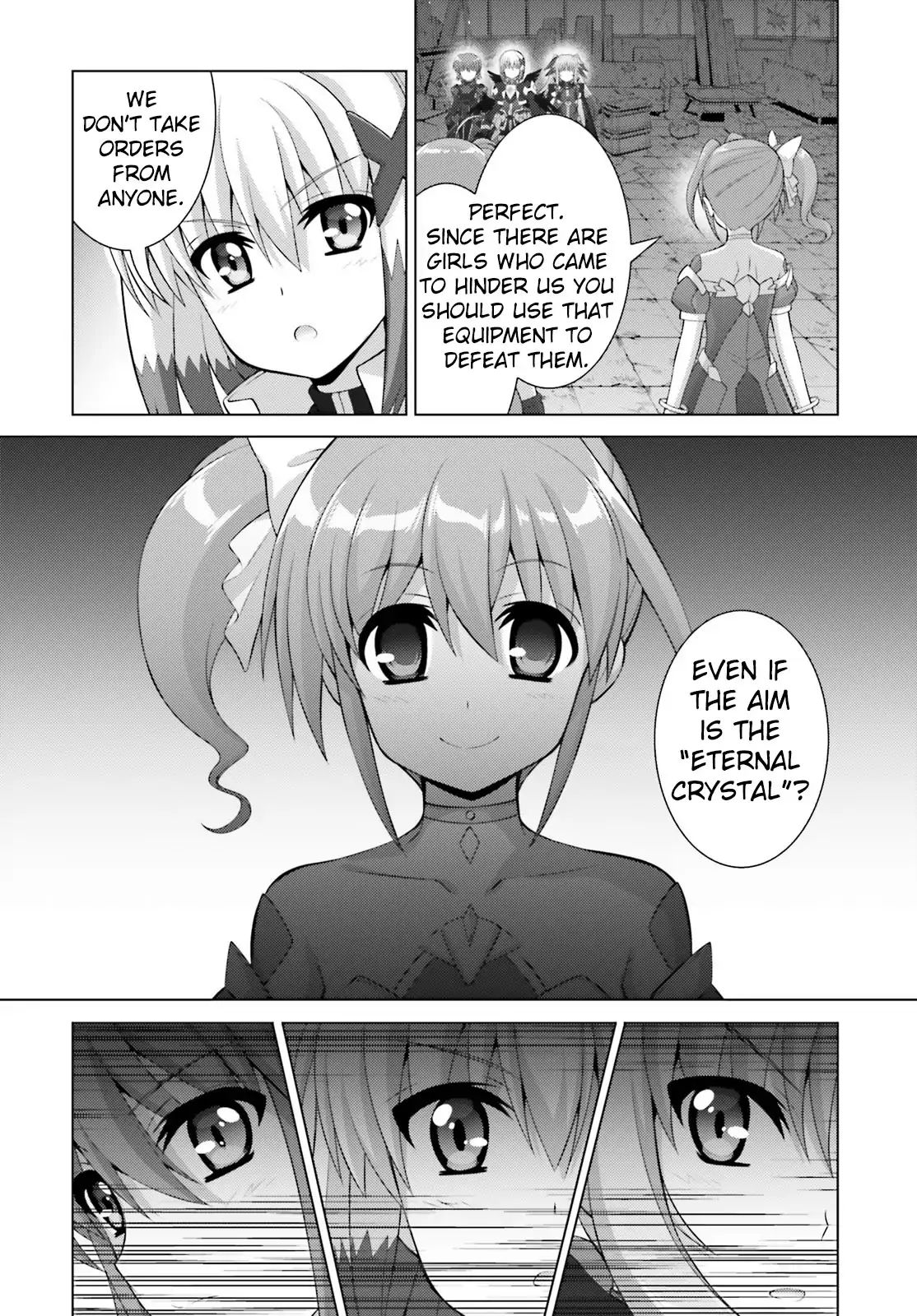 Magical Girl Lyrical Nanoha Reflection The Comics Chapter 9.1 #9