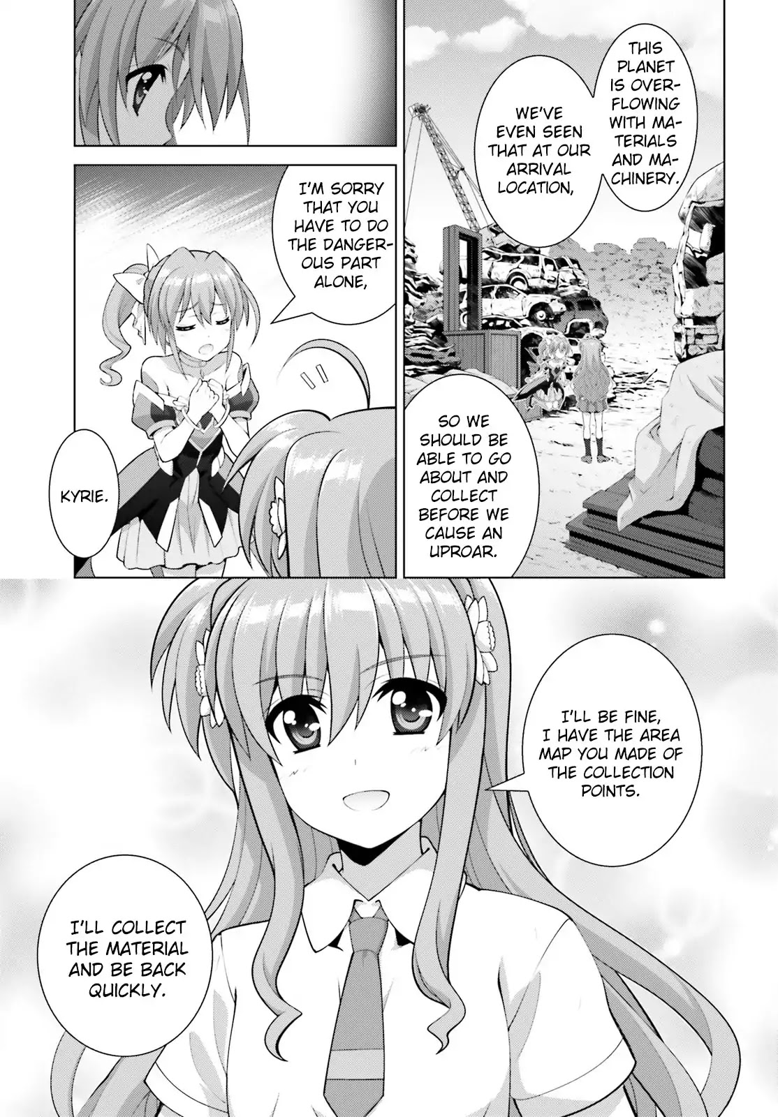 Magical Girl Lyrical Nanoha Reflection The Comics Chapter 6.2 #15