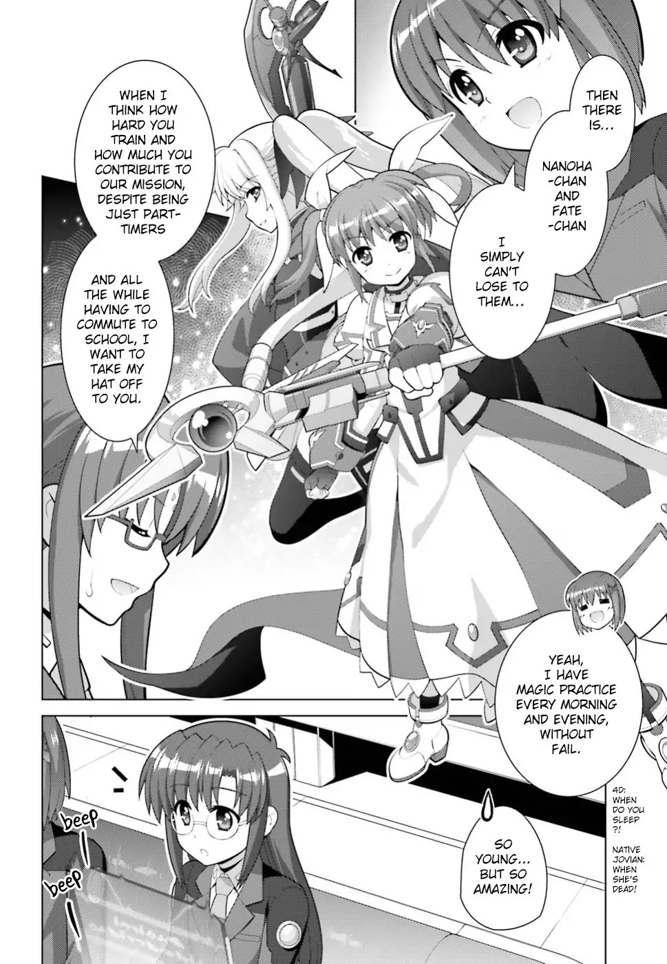 Magical Girl Lyrical Nanoha Reflection The Comics Chapter 1 #13